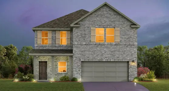 New construction Single-Family house 1045 Sienna Bear Rd, Georgetown, TX 78633 plan Knox - image