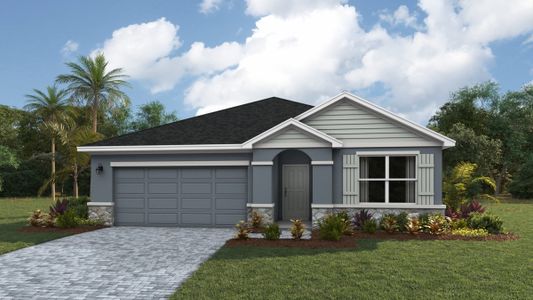New construction Single-Family house 1709 Cobb Trl, Parrish, FL 34219 plan Aria - image