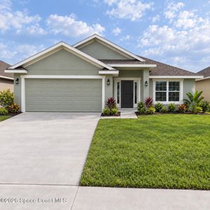 New construction Single-Family house 1376 Kylar Dr Nw, Palm Bay, FL 32907 plan 2200 - image