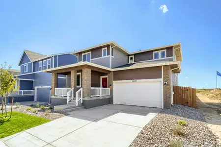 New construction Single-Family house 46418 Heritage Ave, Bennett, CO 80102 plan Rainier - image