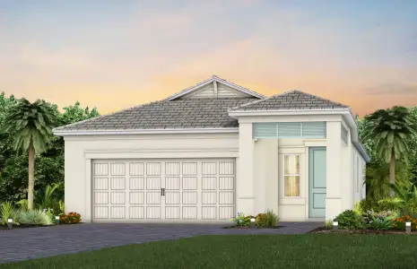 New construction Single-Family house 7634 Fulham Ave, Bradenton, FL 34210 plan Hallmark - image