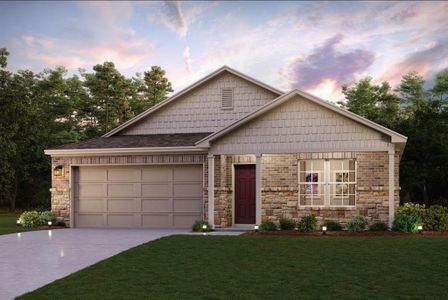 New construction Single-Family house 1214 Point Lookout Drive, Dayton, TX 77535 CABOT- photo 0