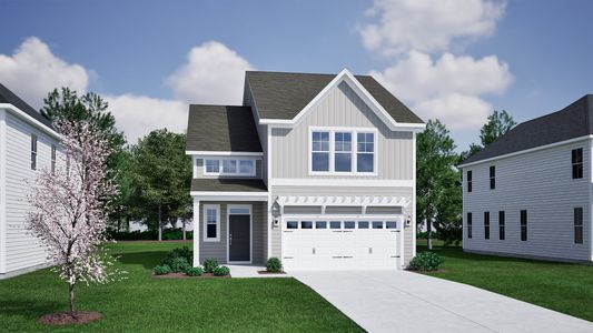 New construction Single-Family house 503 Wild Plum Wy, Durham, NC 27703 plan Dabney - image
