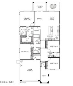 New construction Single-Family house 22631 W Irma Ln, Surprise, AZ 85387 plan 4002 - image