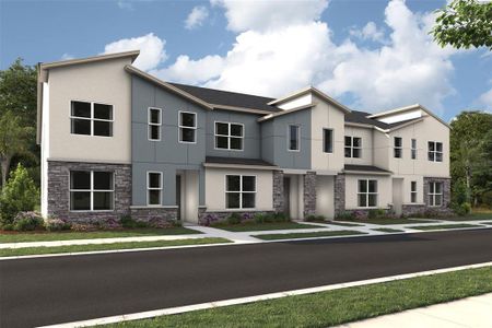 New construction Townhouse house 2317 Distant Sun Trl, Kissimmee, FL 34741 null- photo 0