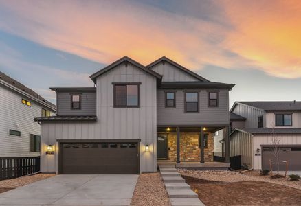 New construction Single-Family house 8778 Summerwalk Trl, Littleton, CO 80125 plan 4054 Morningside Elevation C - Highline Ranch - image