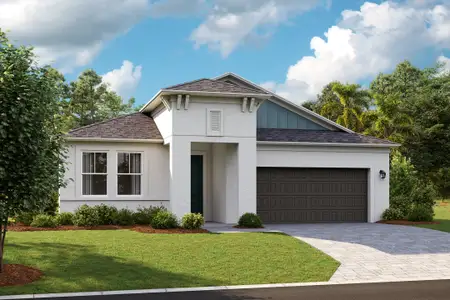 New construction Single-Family house 33489 Hammock Beach Wy, Wesley Chapel, FL 33525 plan Mariposa - image