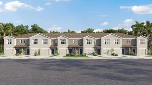 New construction Townhouse house 31185 Midnight Sun Wy, Wesley Chapel, FL 33545 - image
