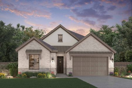 New construction Single-Family house 302 Prickly Poppy Loop, Kyle, TX 78640 Gloria- photo 0