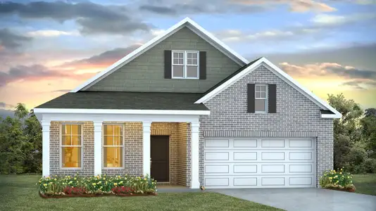 New construction Single-Family house 1018 Rampart Ct, Lugoff, SC 29078 plan Dover - image