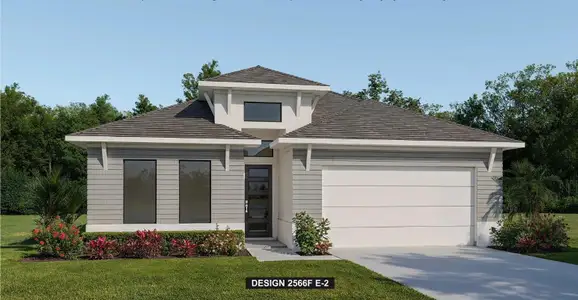 New construction Single-Family house 10852 Nw Wilgrove Ln, Port St. Lucie, FL 34987 plan 2566F - image