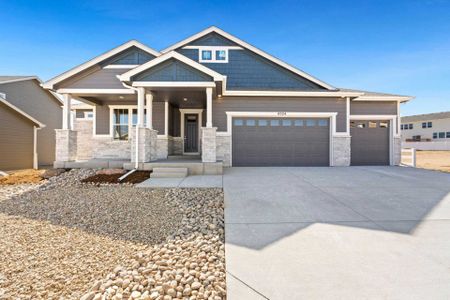 New construction Single-Family house 2587 Doe Ridge Way, Johnstown, CO 80534 - photo 0