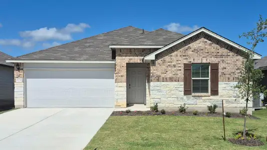 New construction Single-Family house 179 Rearden Blvd, Jarrell, TX 76537 plan Fargo - image