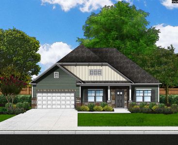 New construction Single-Family house 2079 Allan Crest Rd, Blythewood, SC 29016 plan Madeline II - image