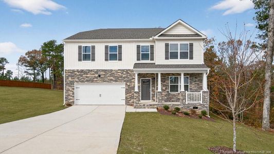 New construction Single-Family house 152 Charlies Bend Wy, Spring Lake, NC 28390 - image