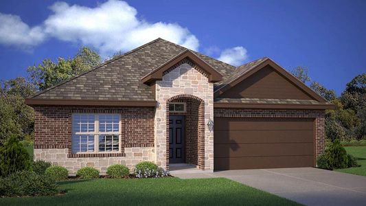New construction Single-Family house 137 Trinity St, Grandview, TX 76050 plan Starkville - image
