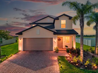 New construction Single-Family house 950 Bent Creek Dr, Fort Pierce, FL 34947 plan Columbia - image
