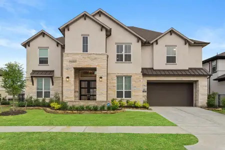 New construction Single-Family house 21503 Sunshine Flight Dr, Cypress, TX 77433 Lamesa- photo 0