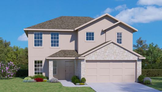 New construction Single-Family house 12514 Gral Bustamante, Converse, TX 78109 plan The Walsh - image
