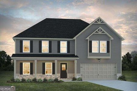 New construction Single-Family house 384 Overlook Rd, Walnut Grove, GA 30052 Hemingway- photo 0