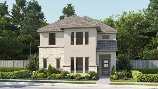 Image of the new construction home