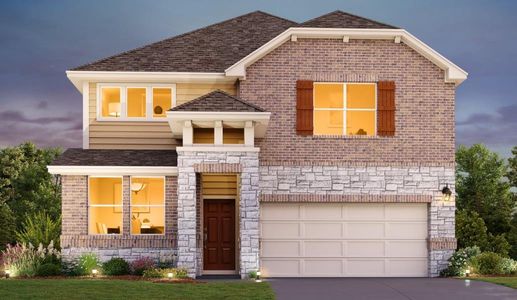 New construction Single-Family house 1000 Sethi Rd, Georgetown, TX 78633 plan Colton - image