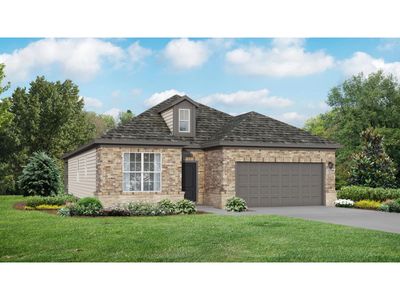 New construction Single-Family house 18710 Durango Plains Trl, Crosby, TX 77532 plan The Everett E - image