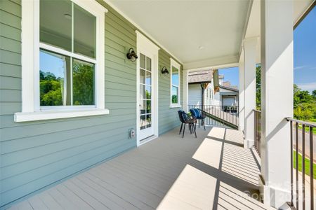 Spacious Elevated Front Porch