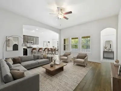 New construction Single-Family house 309 Horseshoe Bnd, Valley View, TX 76272 - image 12
