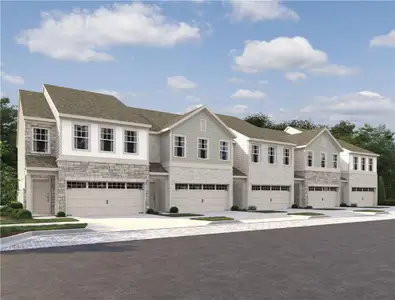 New construction Townhouse house 291 Kinship Dr Sw, Mableton, GA 30126 plan Marigold - image