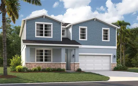 New construction Single-Family house 33929 Seattle Slew Dr, Sorrento, FL 32776 plan The Linden - image
