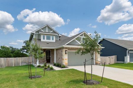 New construction Single-Family house 307 Lucky Ave, Bertram, TX 78605 plan Wright - image