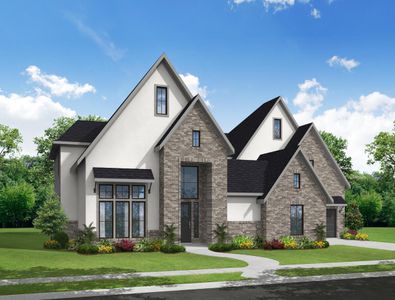 New construction Single-Family house 1726 Frito Ct, Todd Mission, TX 77316 plan Florentino - image
