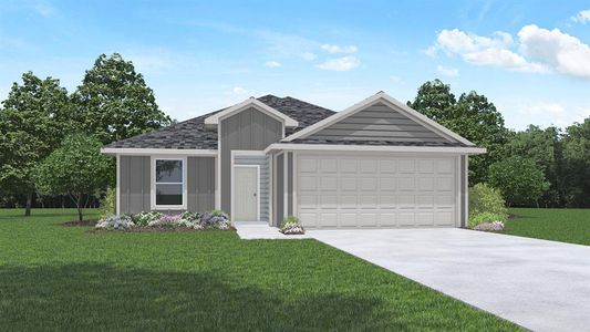 New construction Single-Family house 23652 Silver Concord Dr, Splendora, TX 77372 Baxter- photo 0