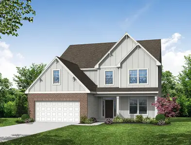 New construction Single-Family house 170 Coffee Ln, Hoschton, GA 30548 plan McDowell - image