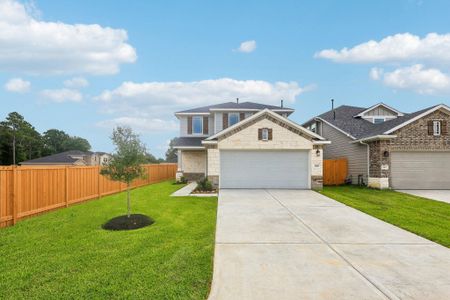 New construction Single-Family house 15607 Country Charm Trl, Conroe, TX 77302 plan Mansfield - image