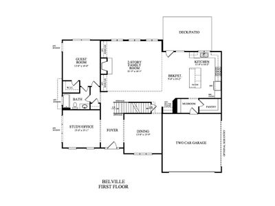 New construction Single-Family house 4430 Pilgrim Mill Rd, Cumming, GA 30041 plan The Belville - image 3