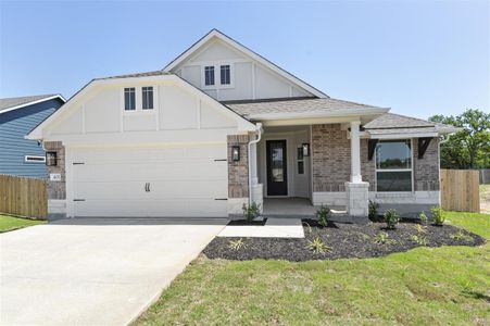 New construction Single-Family house 401 Lucky Ave, Bertram, TX 78605 Chandler- photo 0