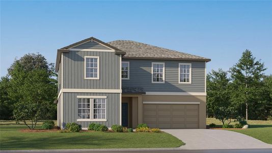 New construction Single-Family house 8337 Bella Mar Trl, Parrish, FL 34219 Trenton- photo 0