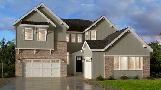 New construction Single-Family house 16975 Black Rose Pl, Parker, CO 80134 null- photo 1 1