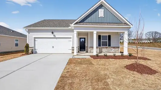 New construction Single-Family house 281 Maddox Dr, Aberdeen, NC 28315 plan Cali - image