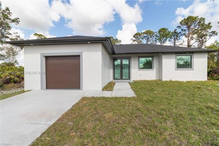 New construction Single-Family house 3004 2Nd St W, Lehigh Acres, FL 33971 - image