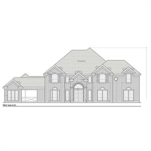 New construction Single-Family house 5209 Midnight Ct, Parker, TX 75002 Custom Plan- photo 0