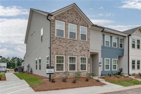 New construction Townhouse house 6102 Vaughnmere Wy, Douglasville, GA 30135 Calliope- photo 0