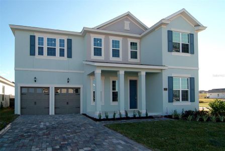 New construction Single-Family house 7487 Sea Manatee St, Parrish, FL 34221 Ellington- photo 0