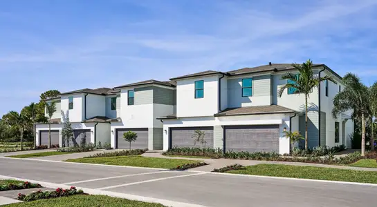 New construction Townhouse house 7394 Brenner Ave, Lake Worth, FL 33467 plan Ellery - image