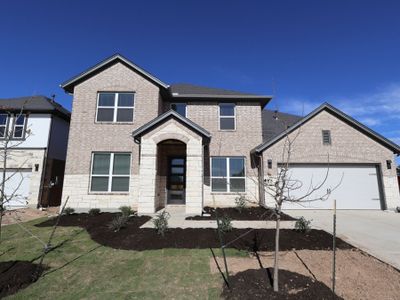 New construction Single-Family house 3717 Helena Wy, Leander, TX 78641 plan Dickinson - Classic Series - image