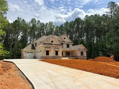 New construction Single-Family house 615 Shepherds Xing, Oxford, GA 30054 plan (GA)Woodmont B 3 Side Entry - image