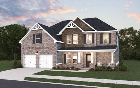 New construction Single-Family house 397 Mistwood Ct, McDonough, GA 30253 plan Juliette - image