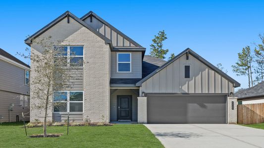 New construction Single-Family house 4229 Multnomah Falls Dr, Conroe, TX 77303 plan Midland - image